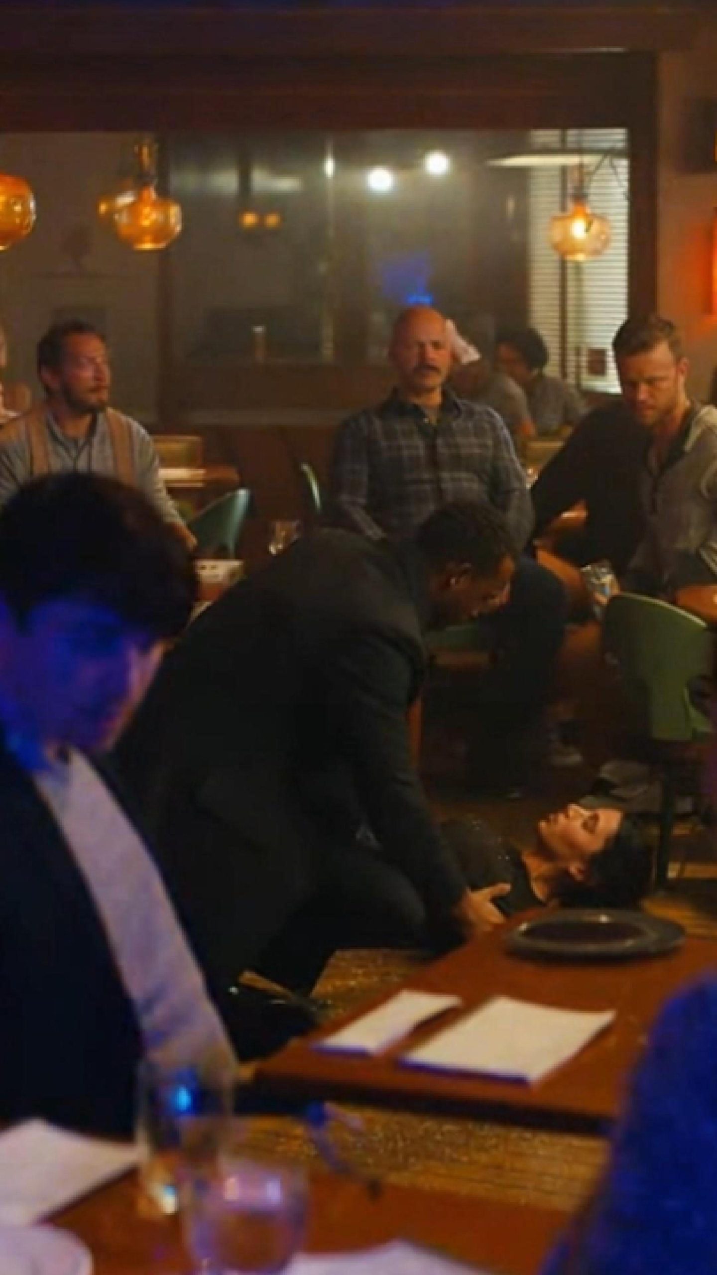 Nobody expected THIS…She Was Bleeding on the Floor and No One Moved — Until the One Man Everyone Was Scared Of Walked In