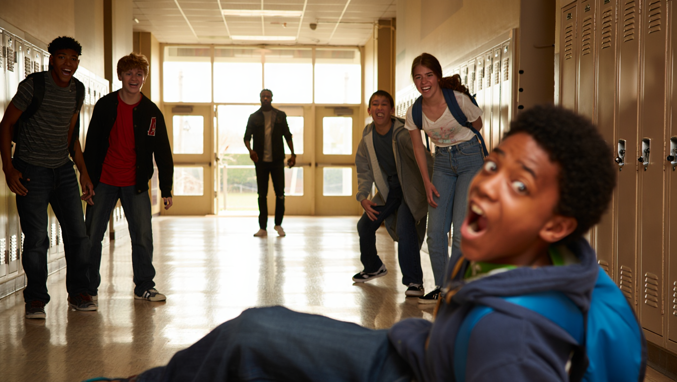 They Drew on a Sick Boy’s Head… Then His Marine Mother Walked In