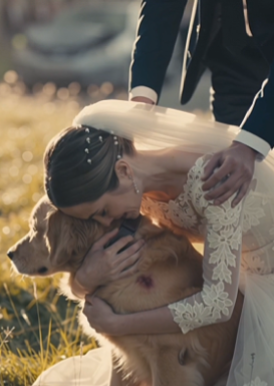 She Left Her Own Wedding Mid-Ceremony — What Her Dog Led Her To Left Everyone in Tears