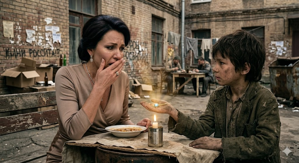 A Homeless Child Touched Her Hair. What He Said Next Made Her Drop to Her Knees