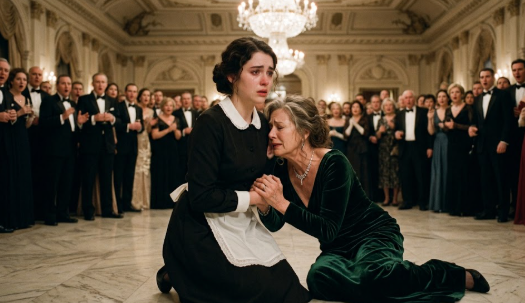 The Secret They Buried 25 Years Ago Just Walked Into Their Gala Carrying a Champagne Tray