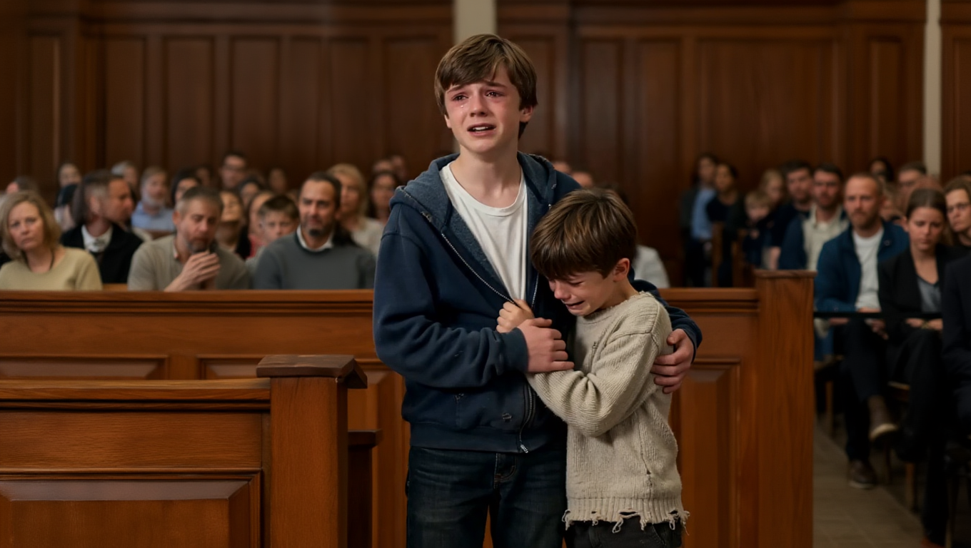 His parents died 6 months apart. Then a 16-year-old walked into a courtroom and said 5 words that changed everything
